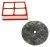8053-048 LOT DE 2 FILTRES HEPA ET MOTEUR