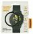 7204 VERRE PROTECTEUR D"ECRAN POUR PASSEND FÜR SAMSUNG GALAXY WATCH ACTIVE,BORD NOIR