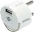 1508110 ADAPTATEUR PRISE USB 2,4A BLANC